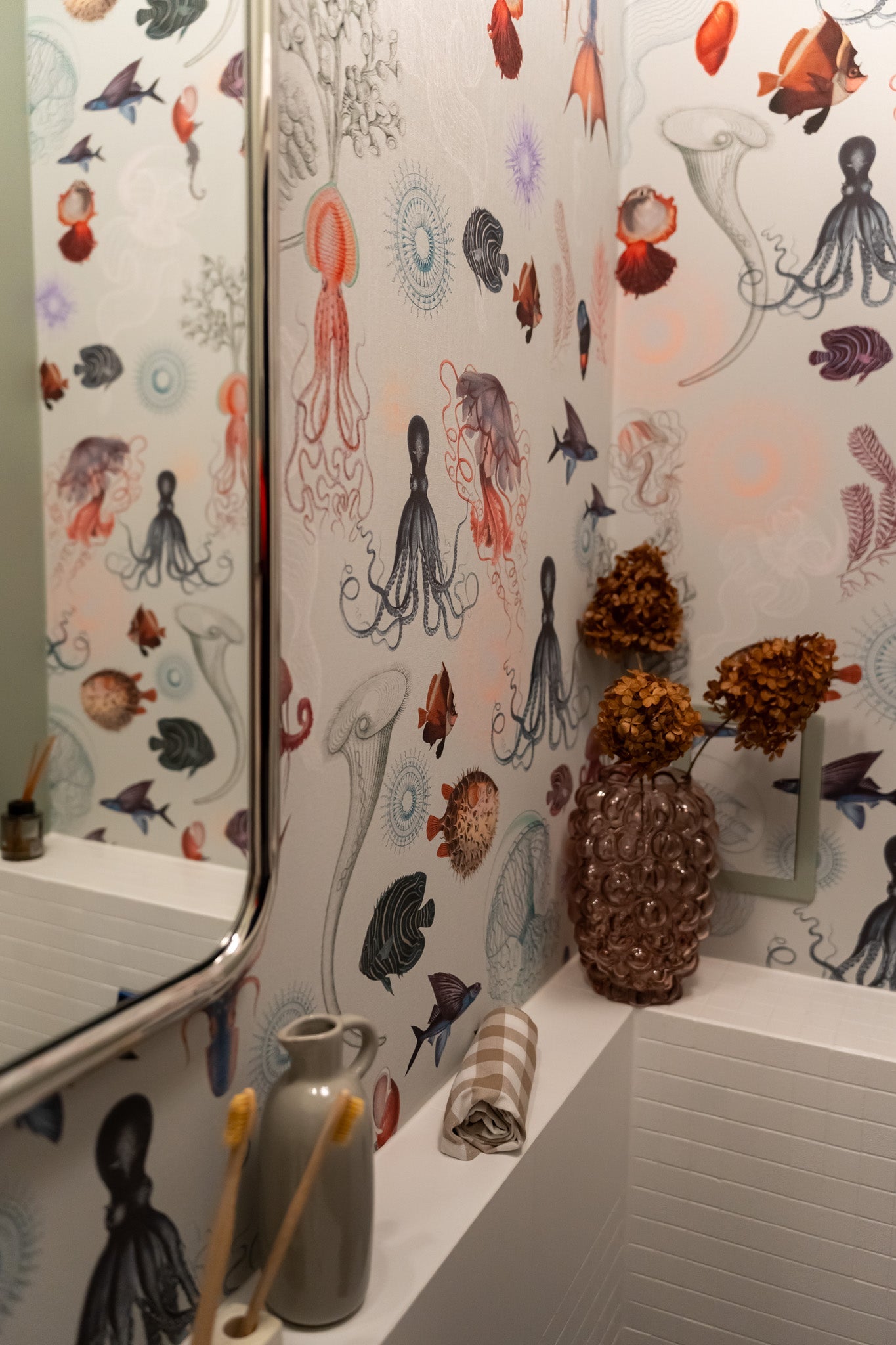 Metamorfoza mieszkania Mai Bohosiewicz w Warszawie. Tapety Wallcolors w roli głównej - Wallcolors®