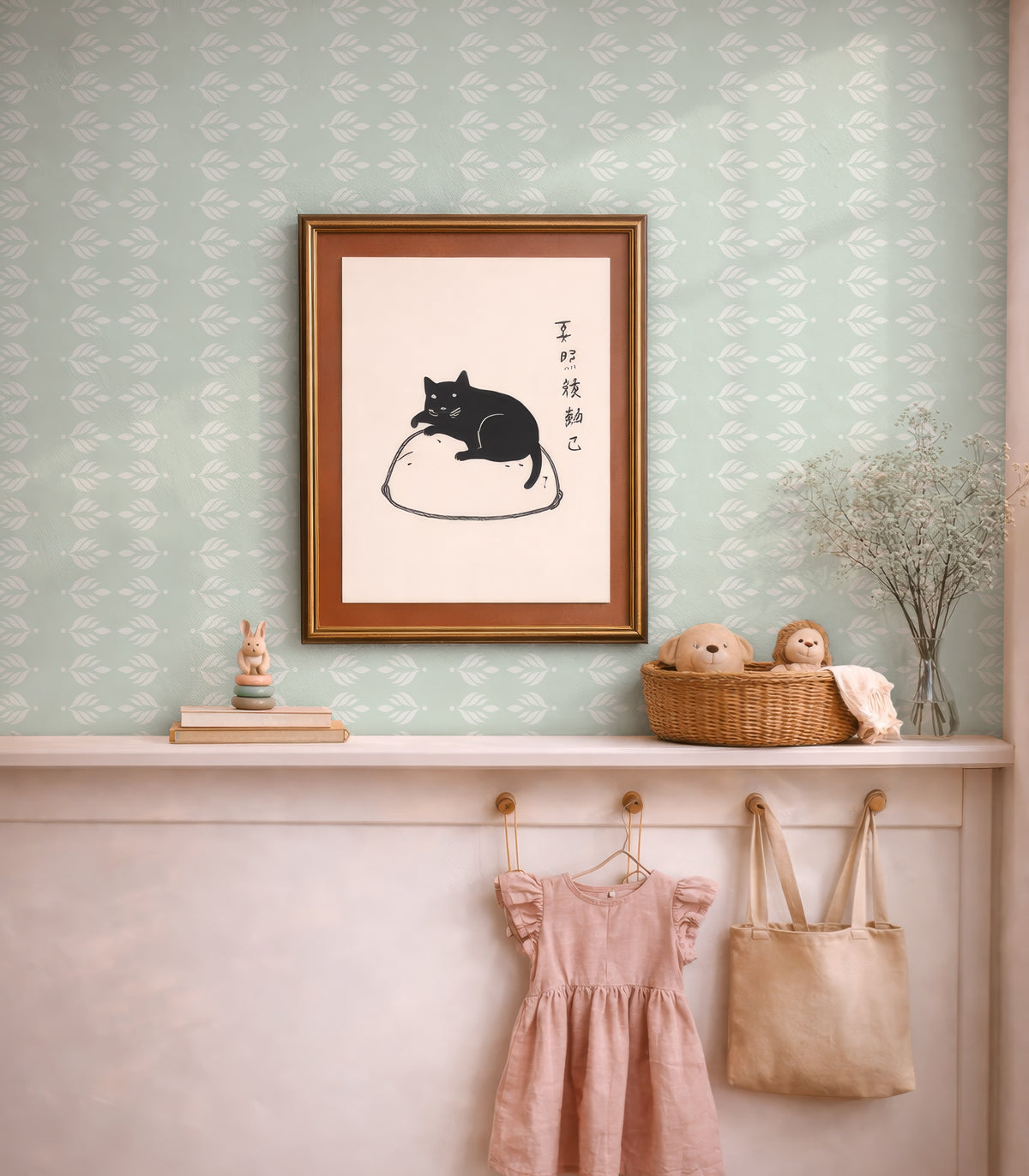 Tapeta Cottage Bloom Deep