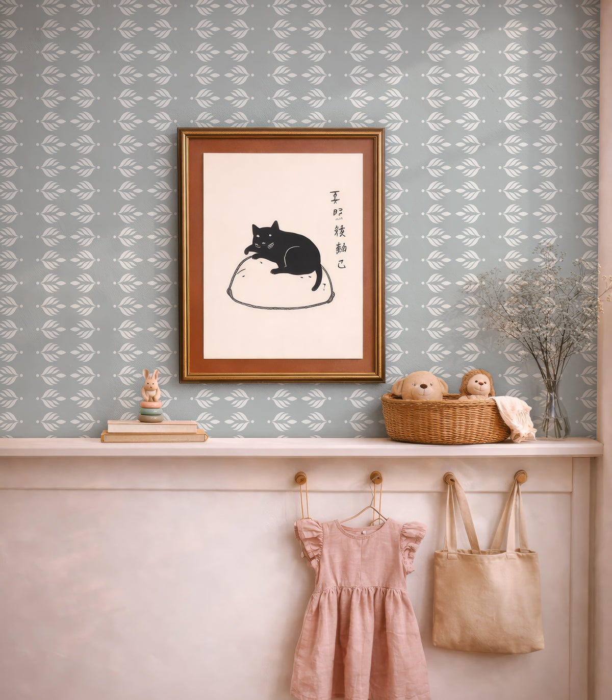 Tapeta Cottage Bloom Deep