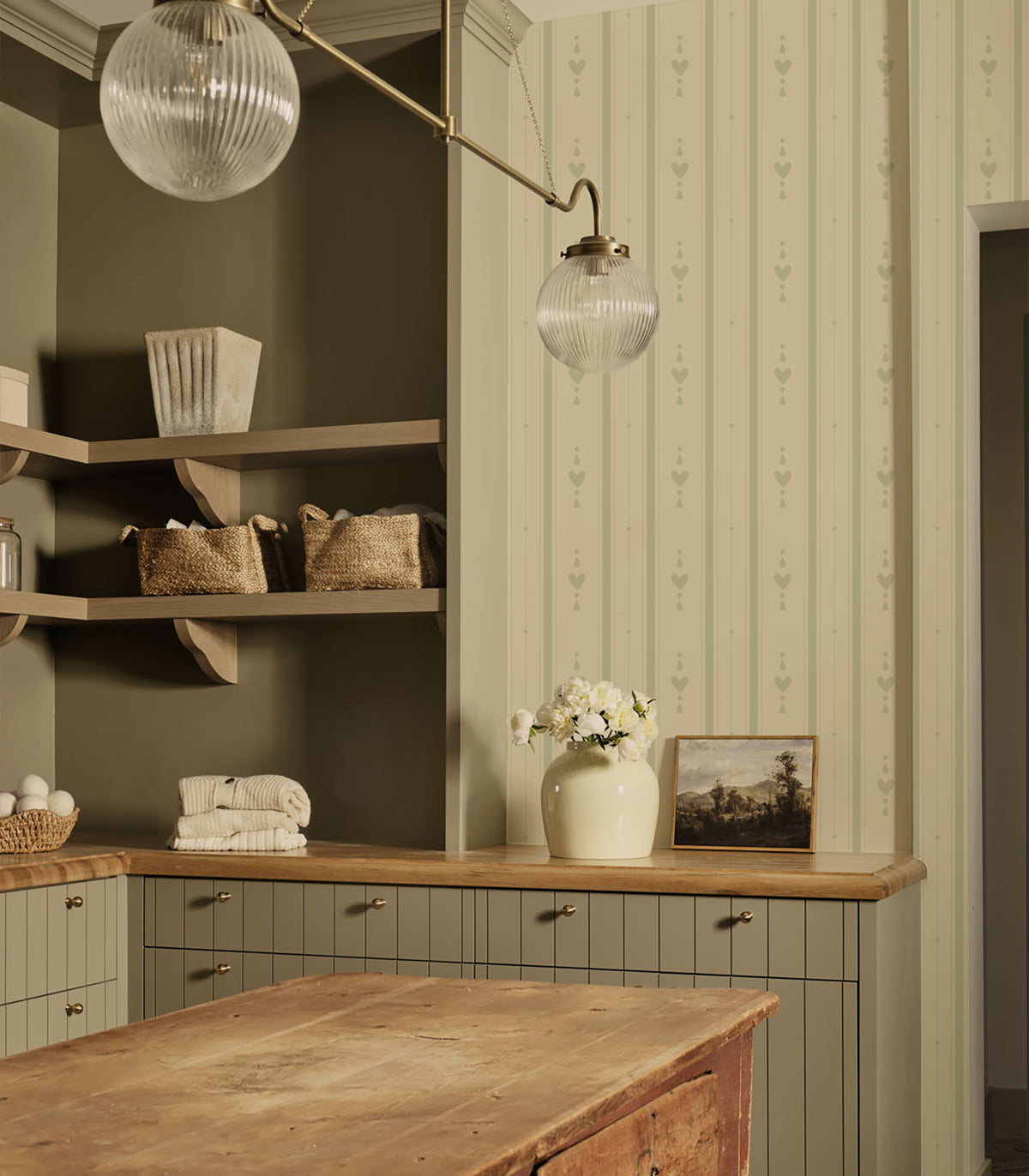 Tapeta Cottage Stripe
