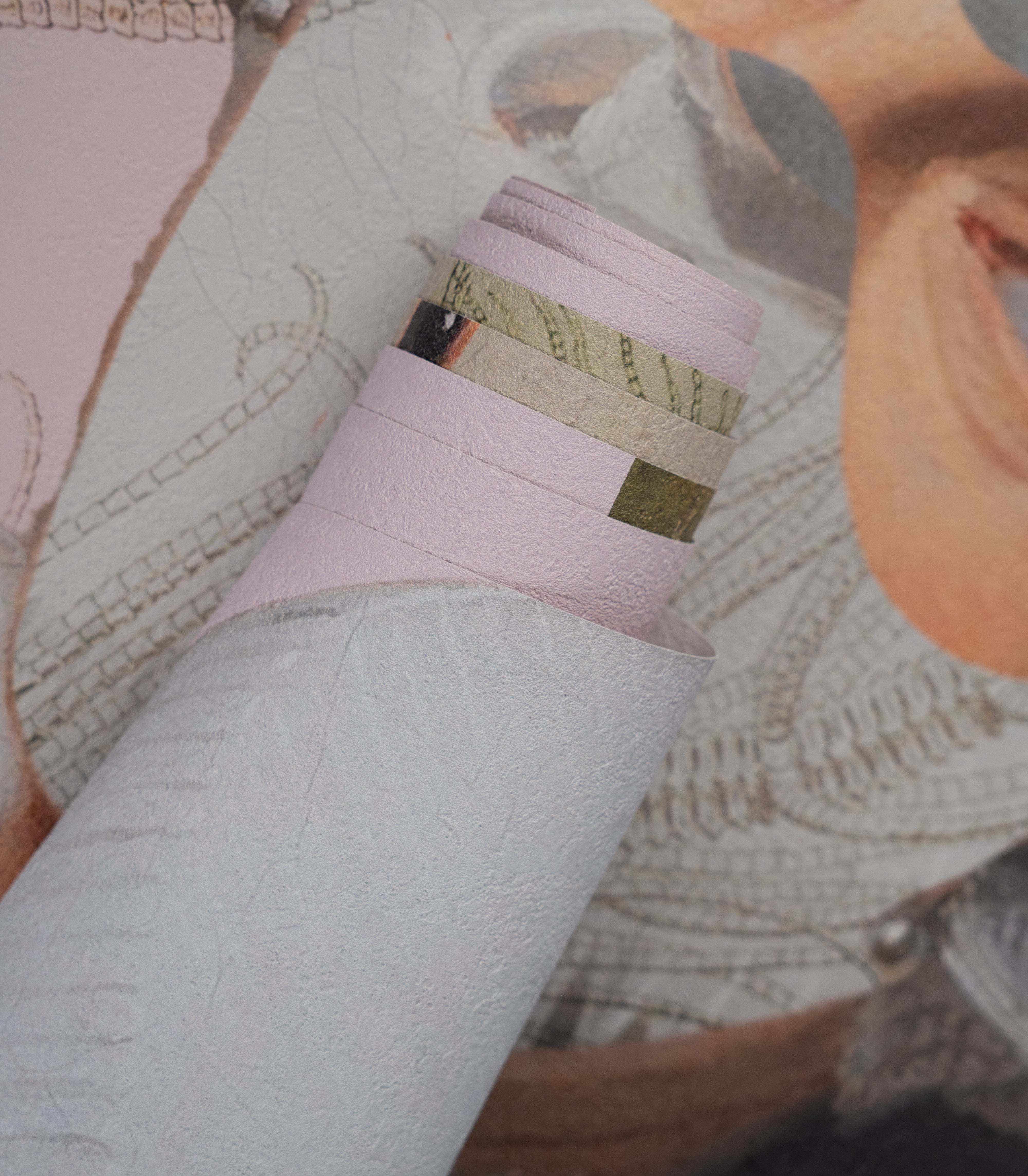 Tapeta Landscape Muse Pink