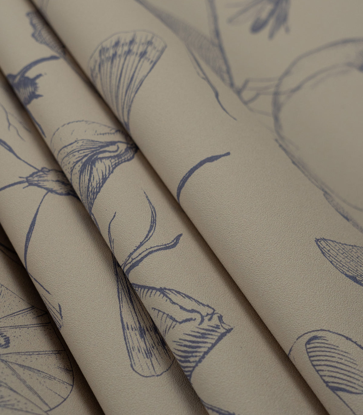 Tapeta Vintage botanic blue