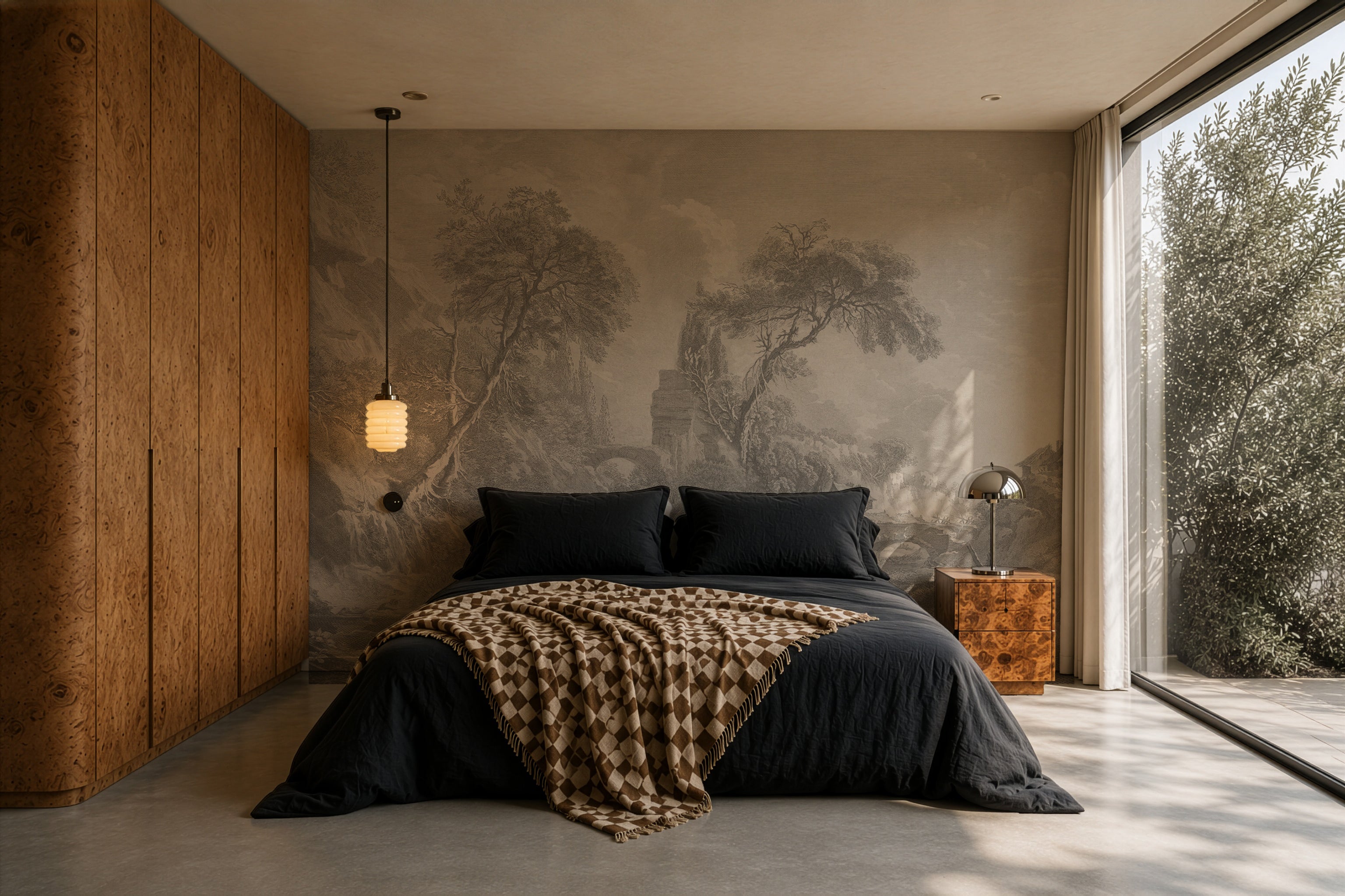 Tapeta Ethereal Valley Beige