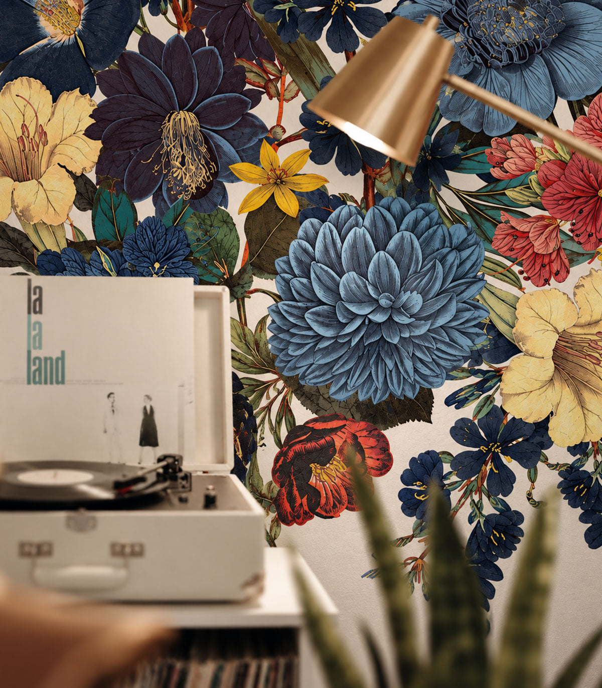 Tapeta Flowery home wide