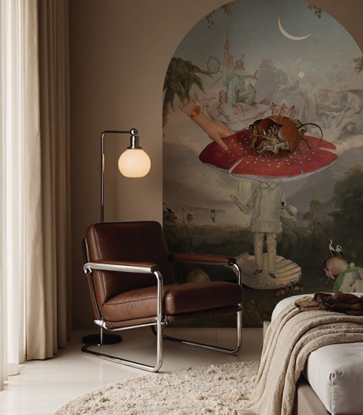 Arch Forbidden Mushroom - Wallcolors®