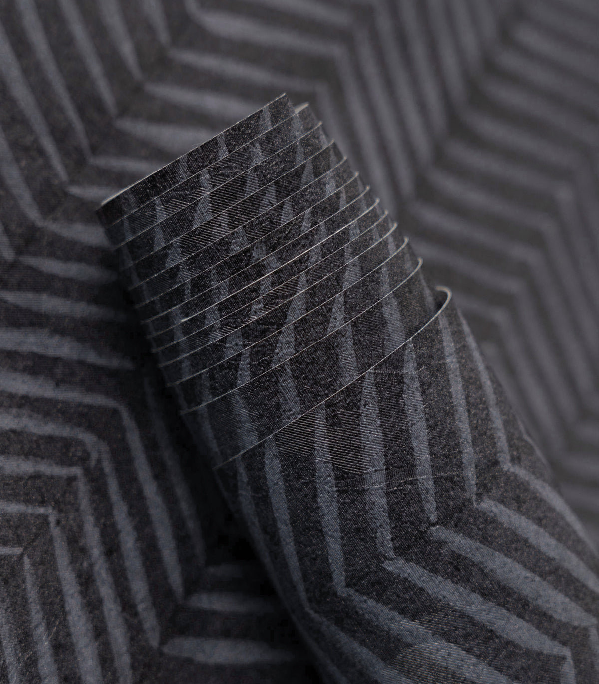 Tapeta Herringbone Blue