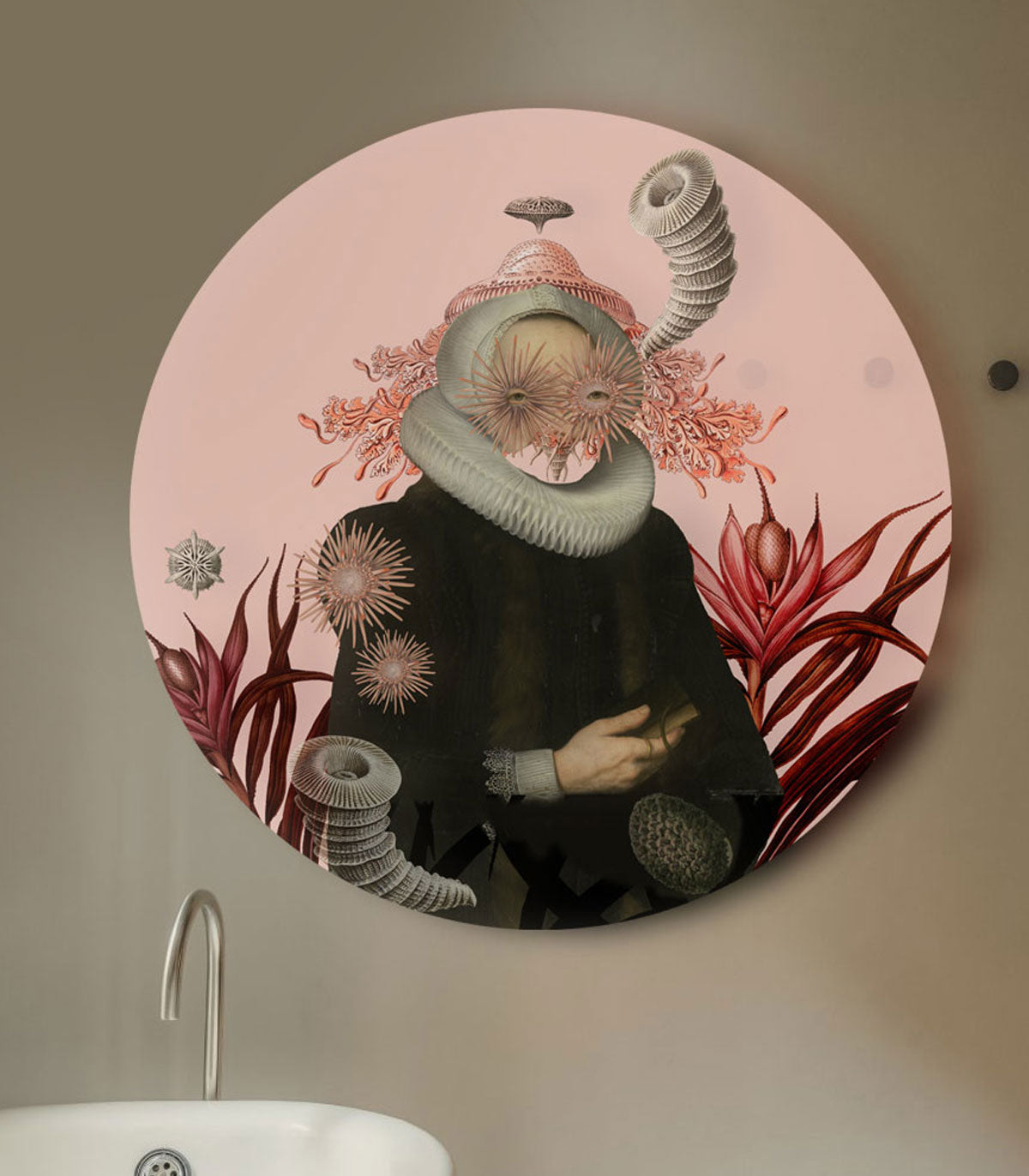 Dots Lady Medusa Pink