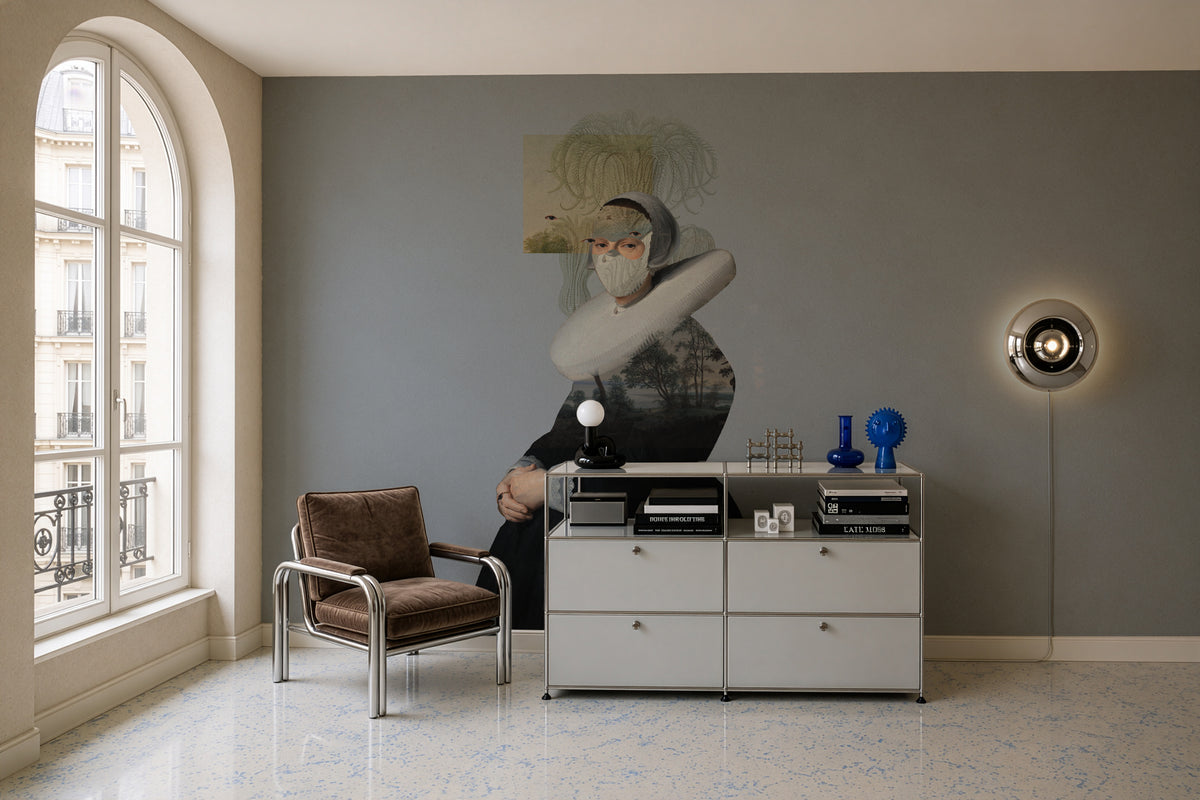 Tapeta Landscape Muse Blue