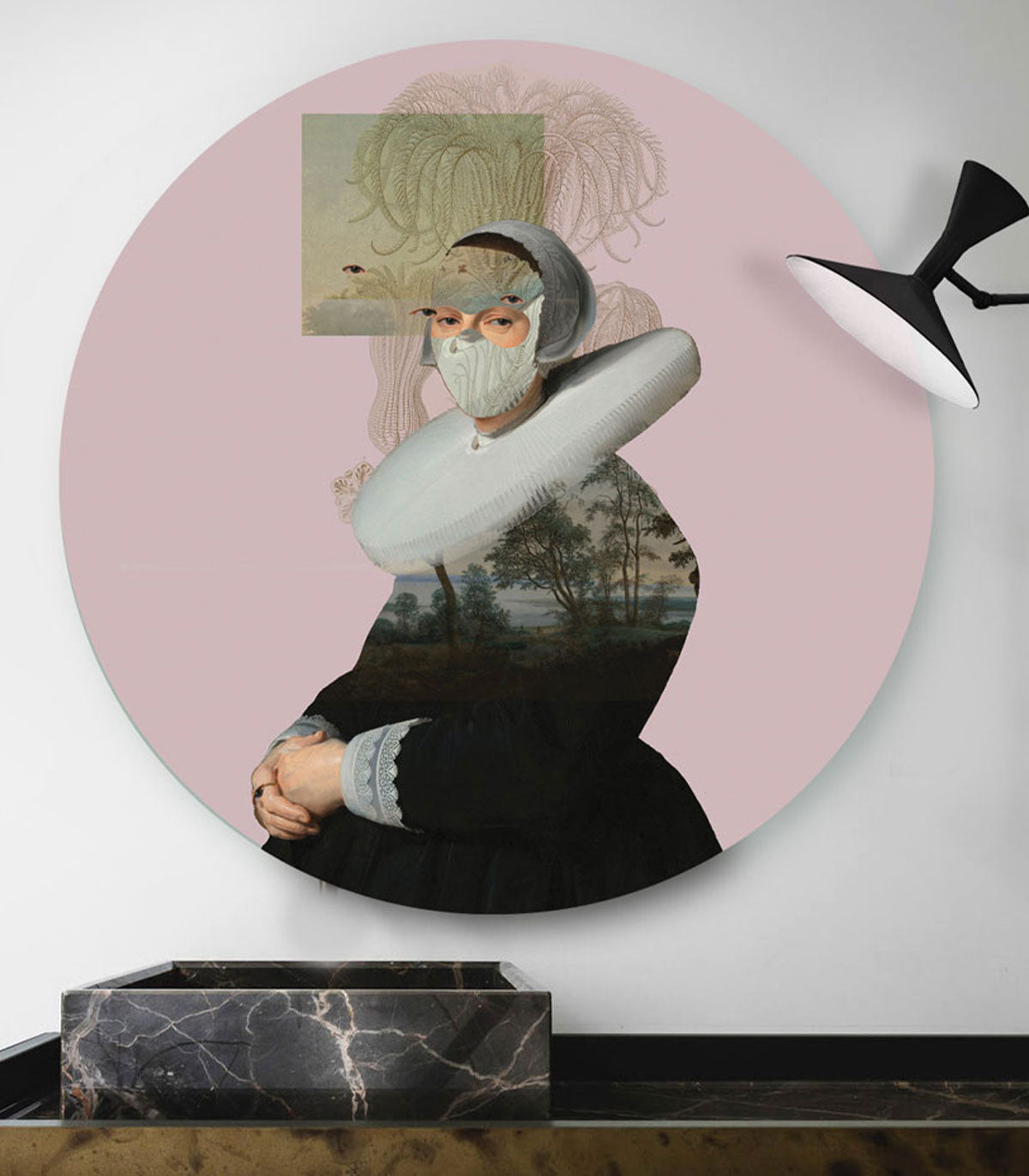 Dots Landscape Muse Pink