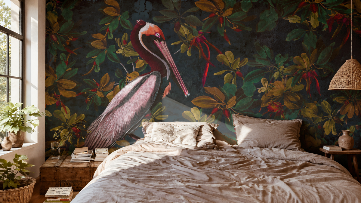 Tapeta Night Pelicans