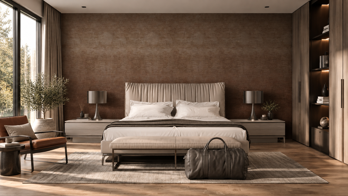 Tapeta Organic bronze