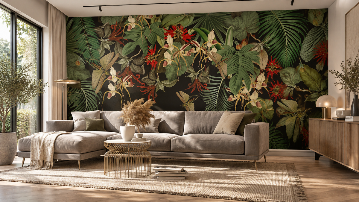 Tapeta Tropical Composition
