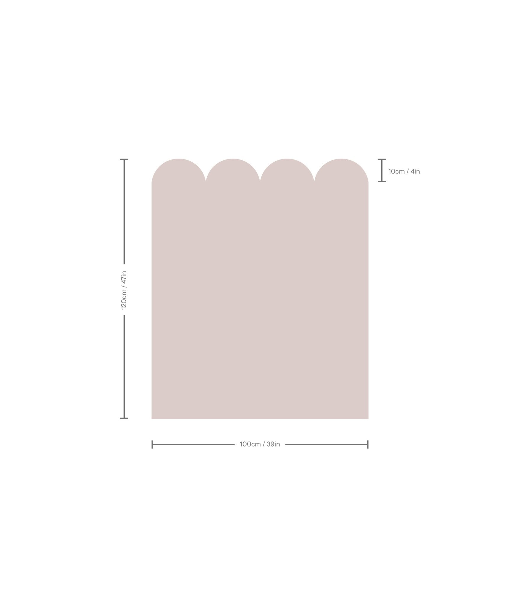 Wainscoting Solid - Wallcolors®