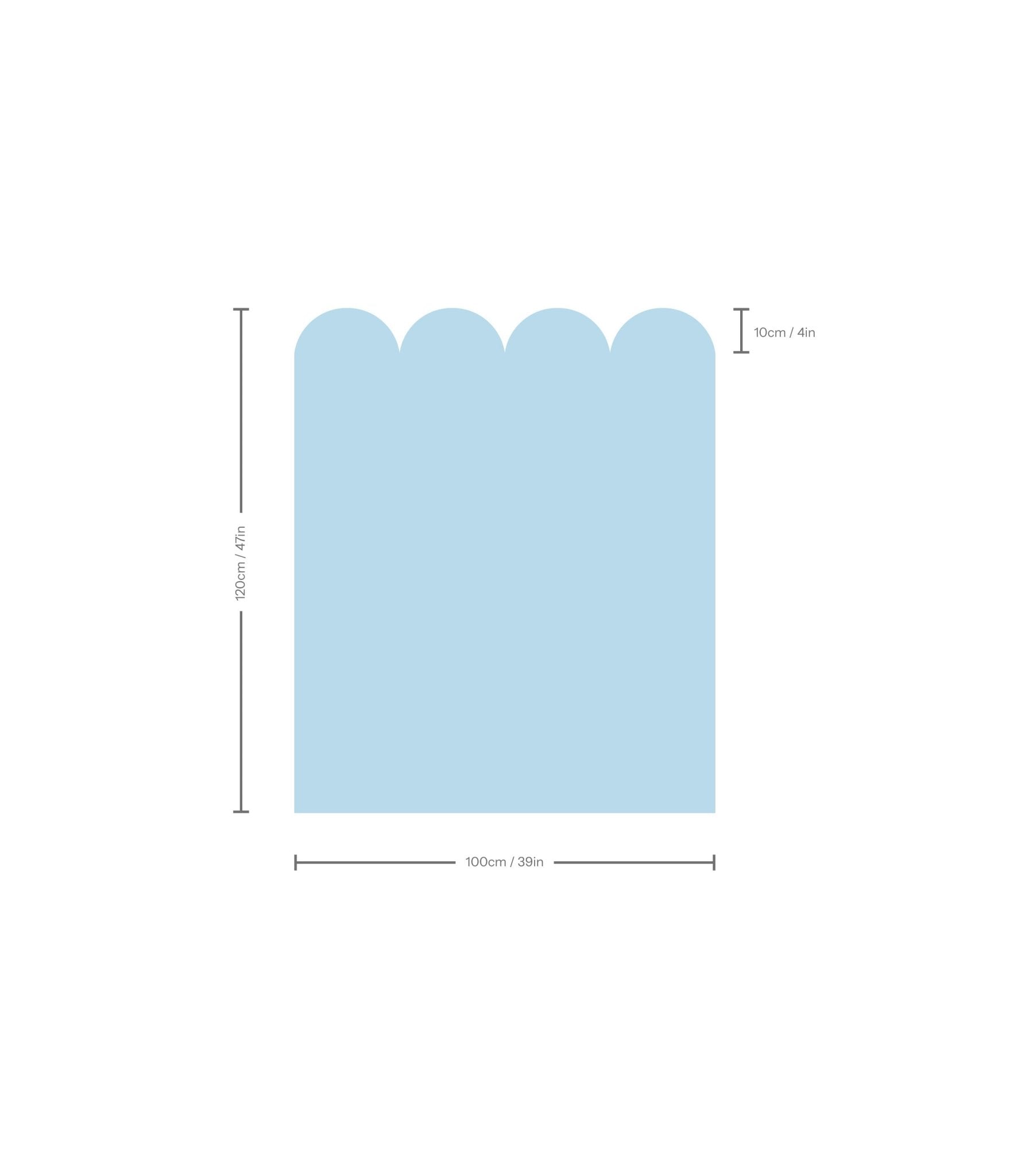 Wainscoting Solid - Wallcolors®