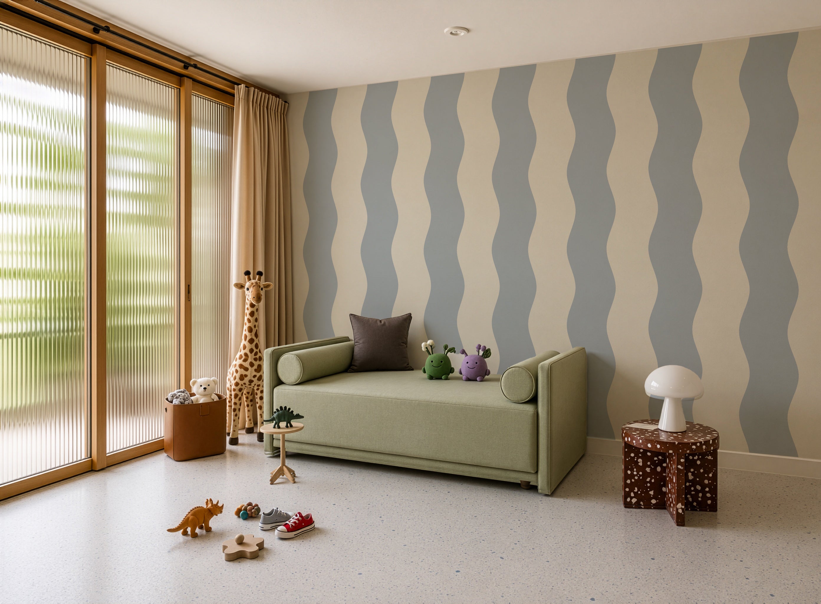 Tapeta Wave Stripe Athabasca