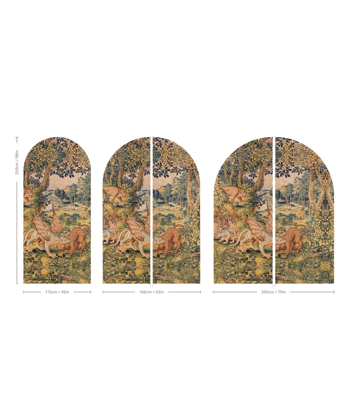 Arch Dragon Arras - Wallcolors®