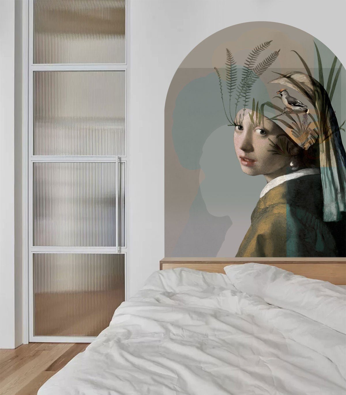 Arch Nature girl with the pearl - Wallcolors®