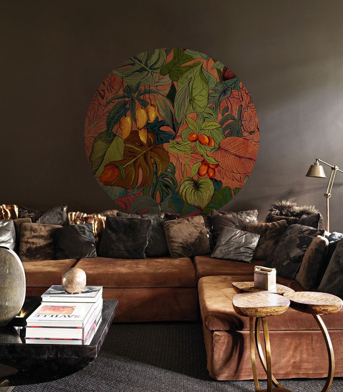 Dots Cocoa - Wallcolors®