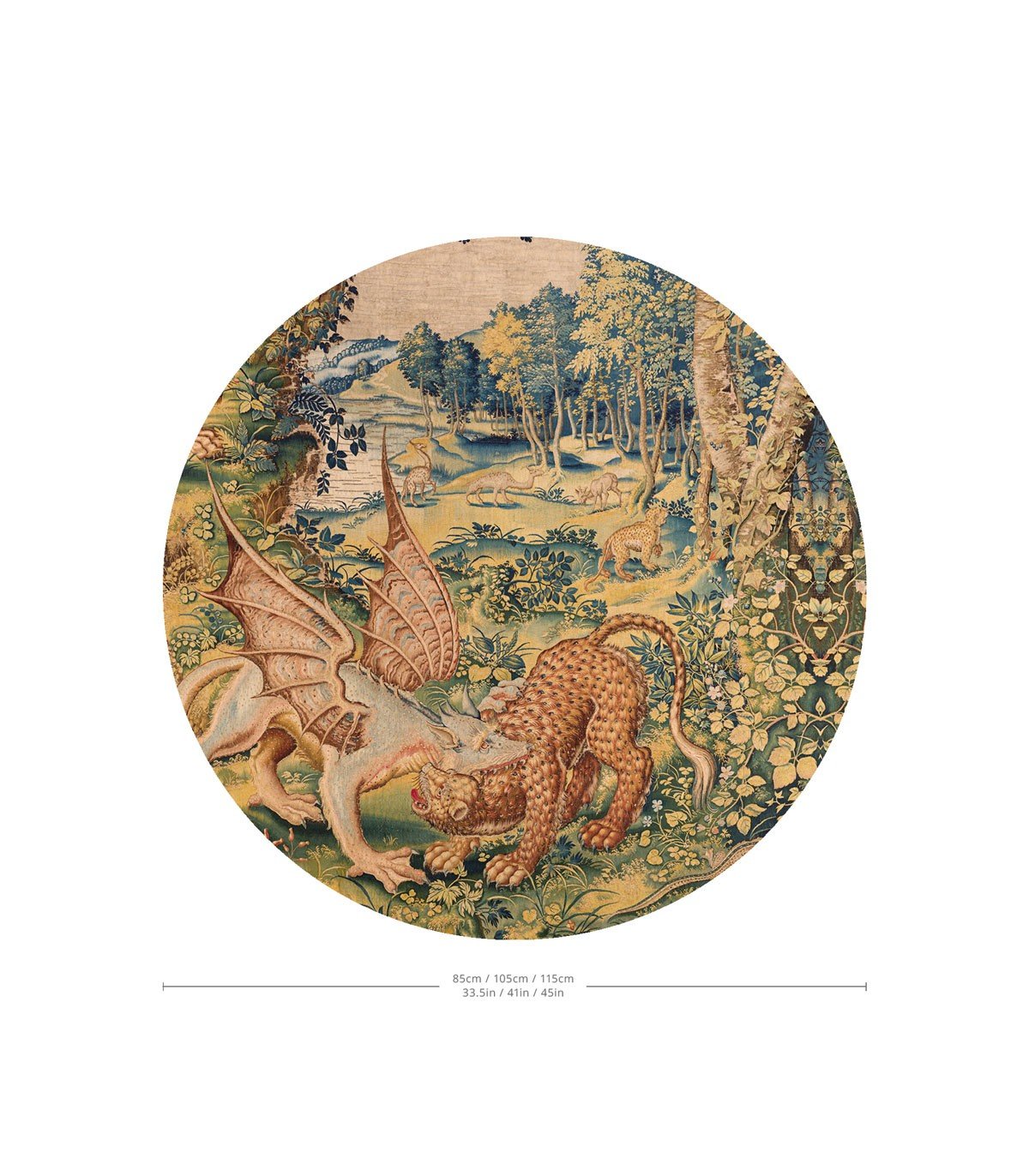 Dots Dragon Arras - Wallcolors®
