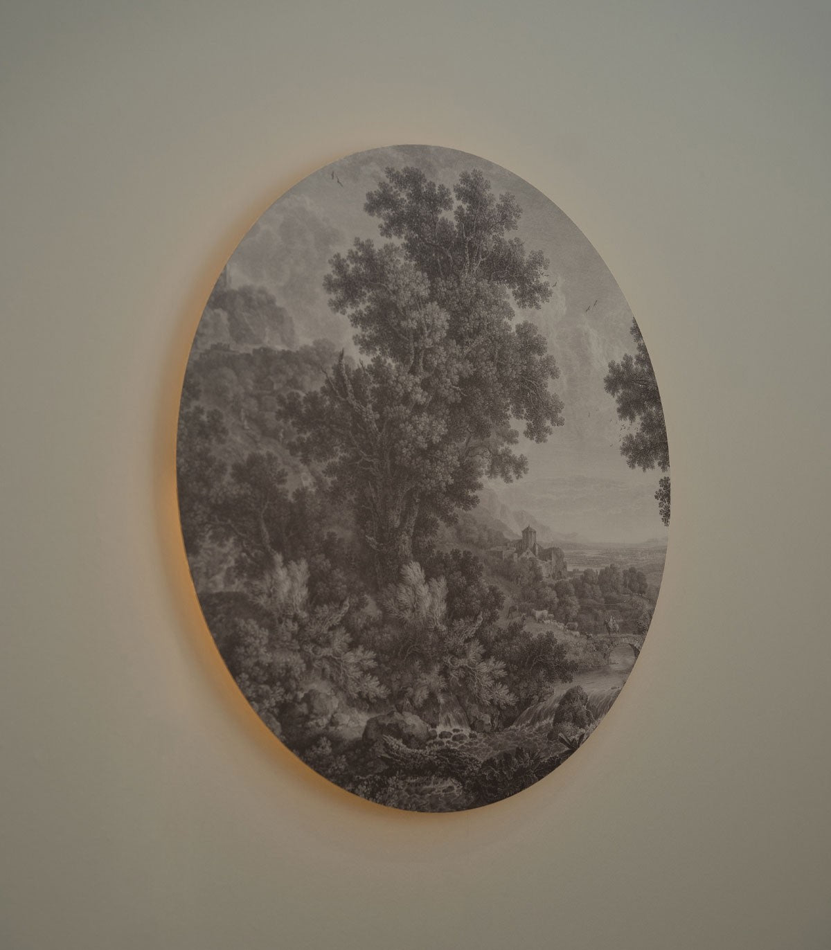 Dots Lighting Picturesque Valley of Serenity