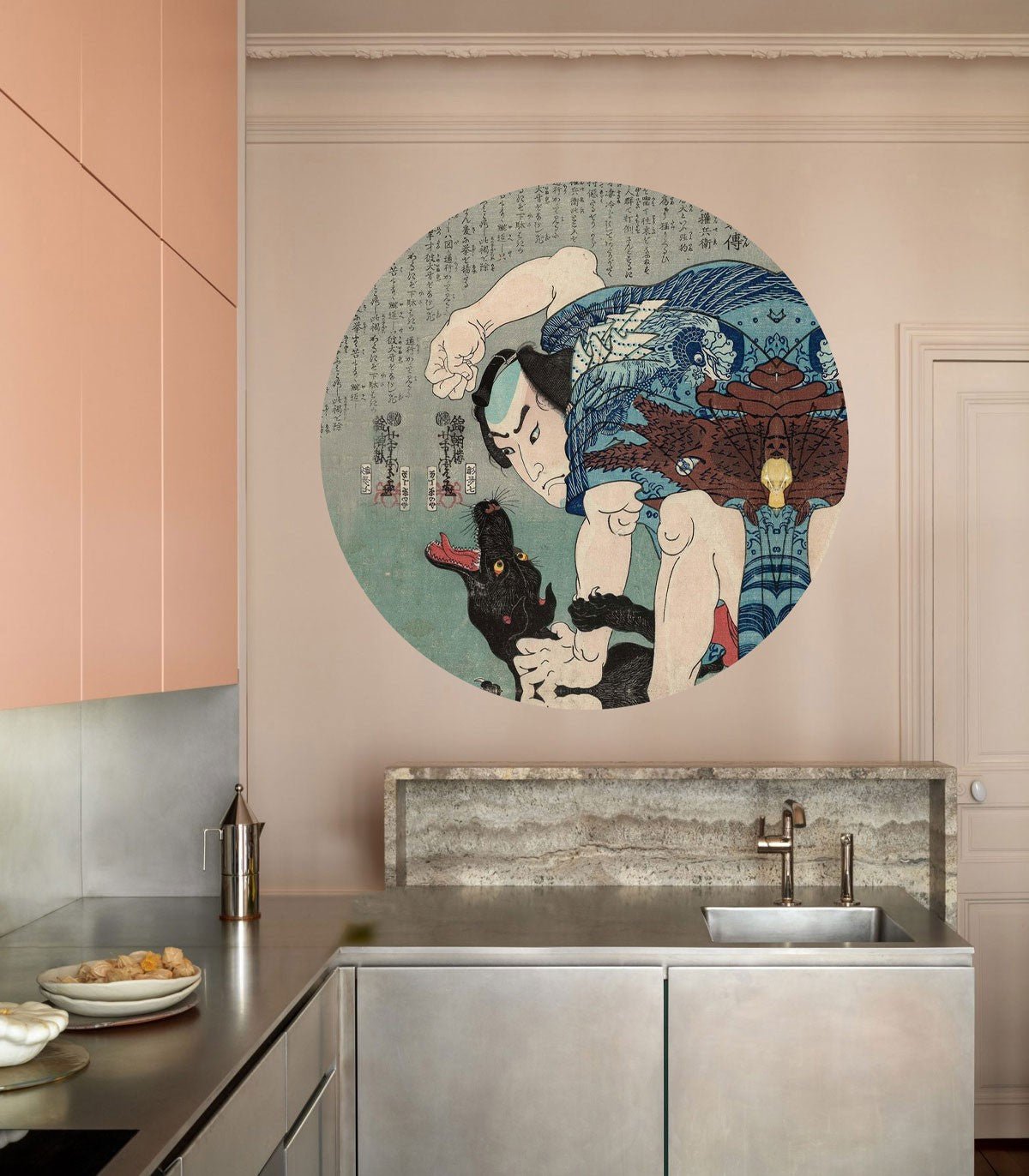 Dots Samurai Encounter - Wallcolors®