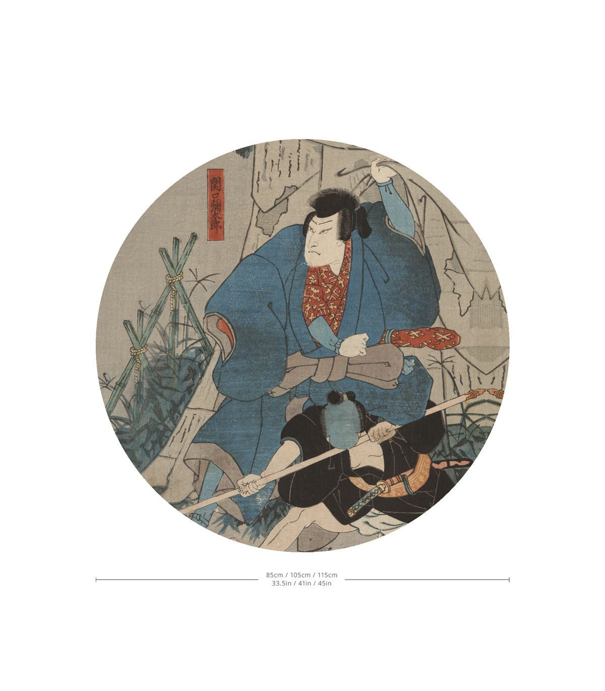 Dots Samurai saga - Wallcolors®