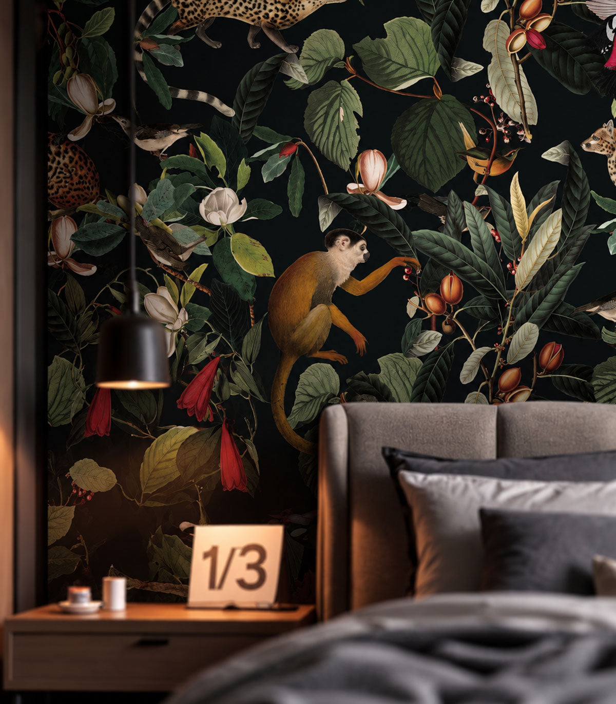 Tapeta The Jungle Book Black