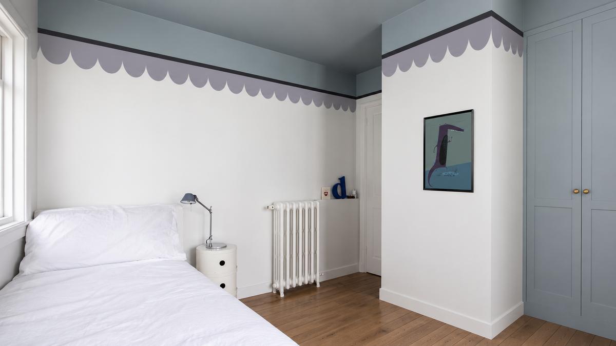 Border Seashell Dusty Lavender