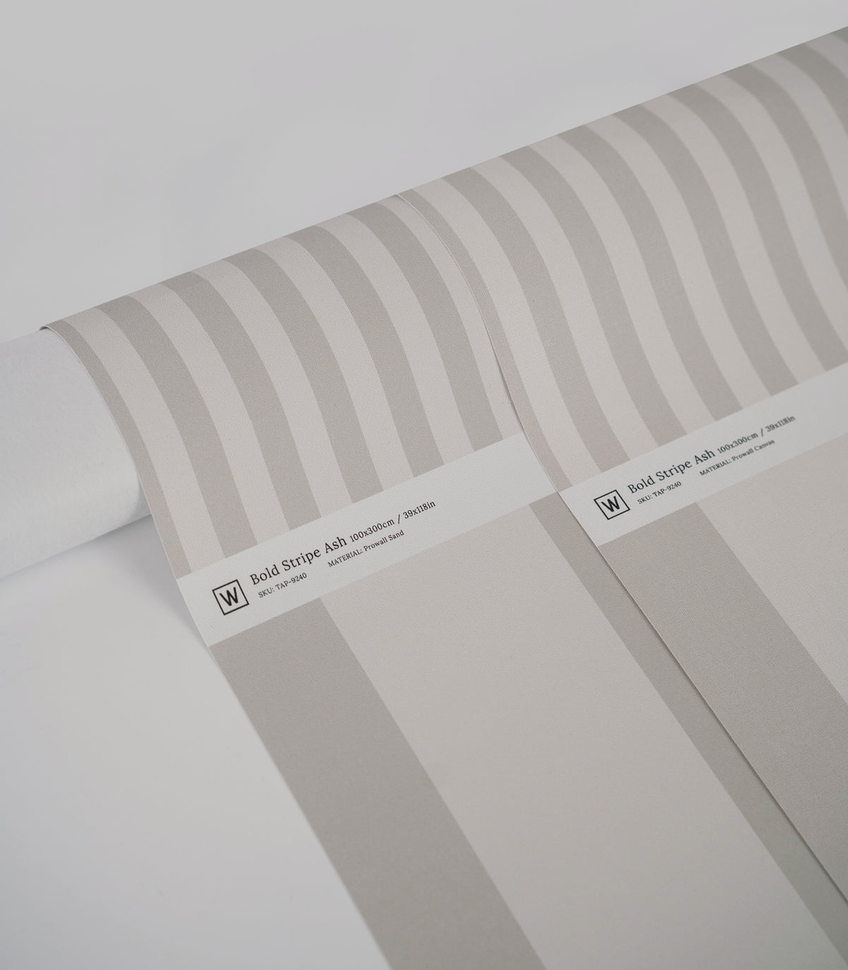 Tapeta Bold Stripe Ash