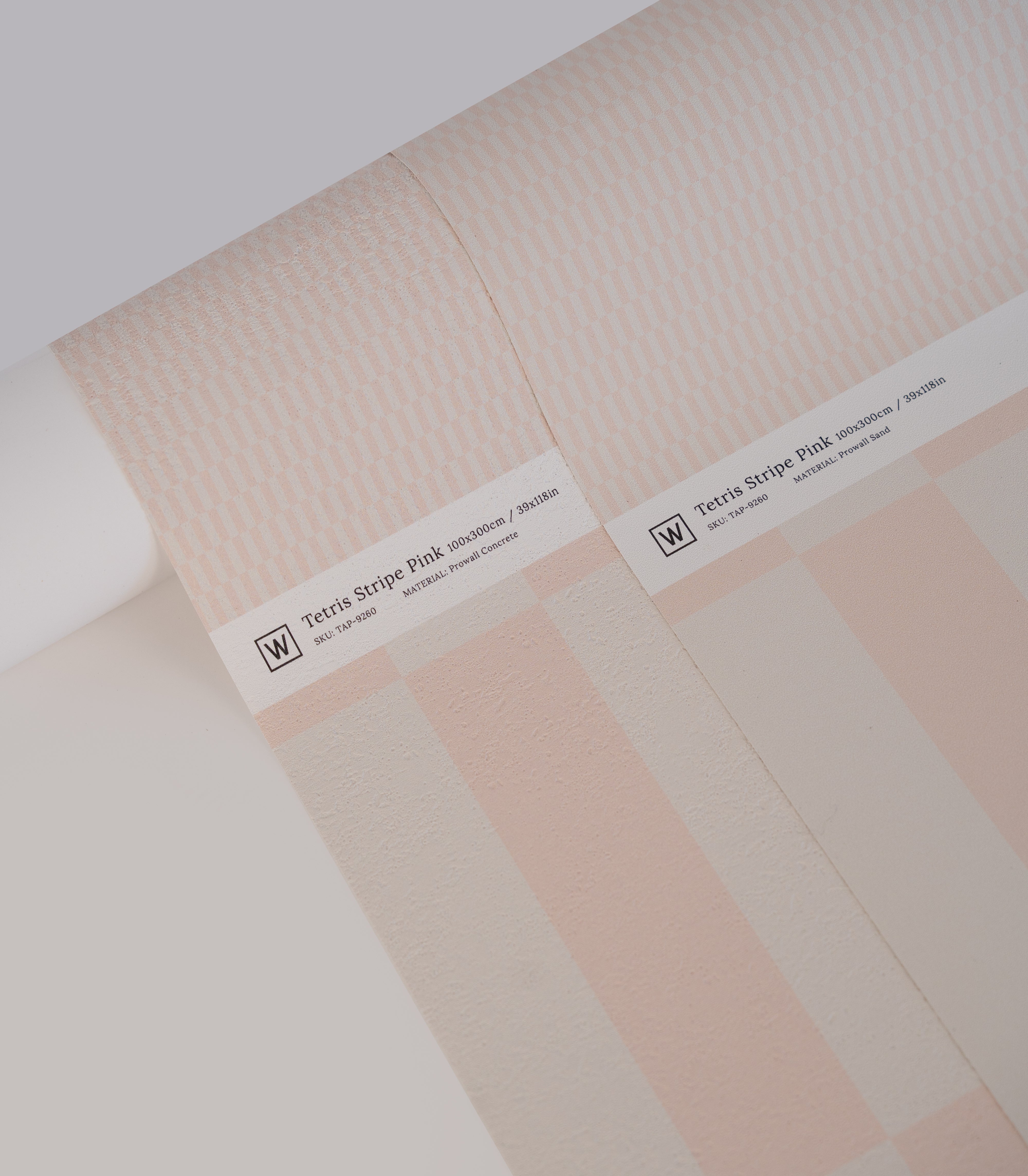 Tapeta Tetris Stripe Pink