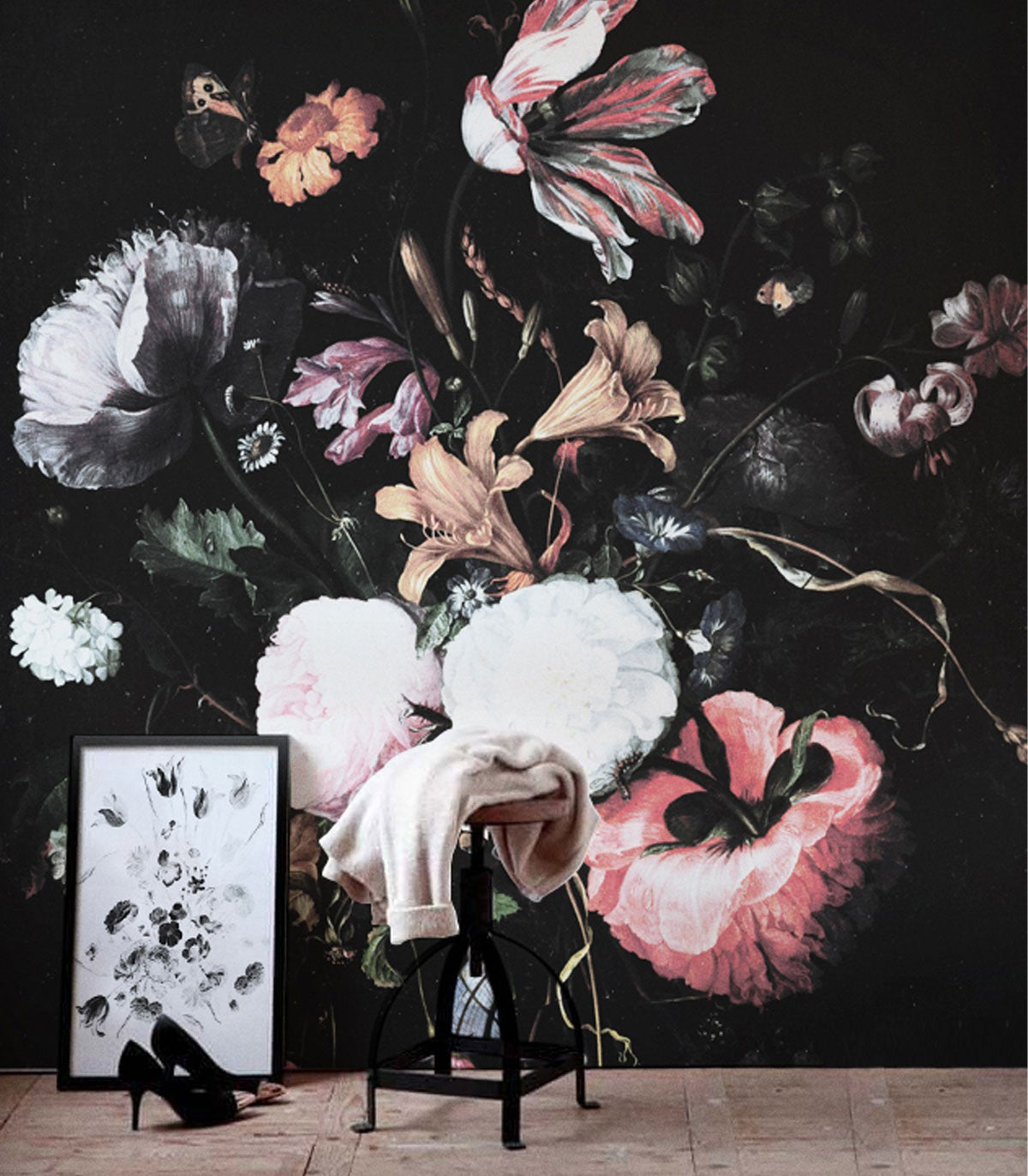 Tapeta Midnight Flowers