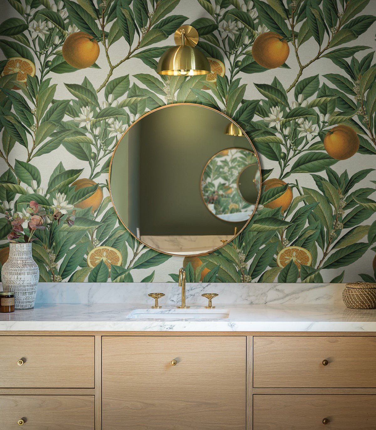 Tapeta Orange Tree - Wallcolors®