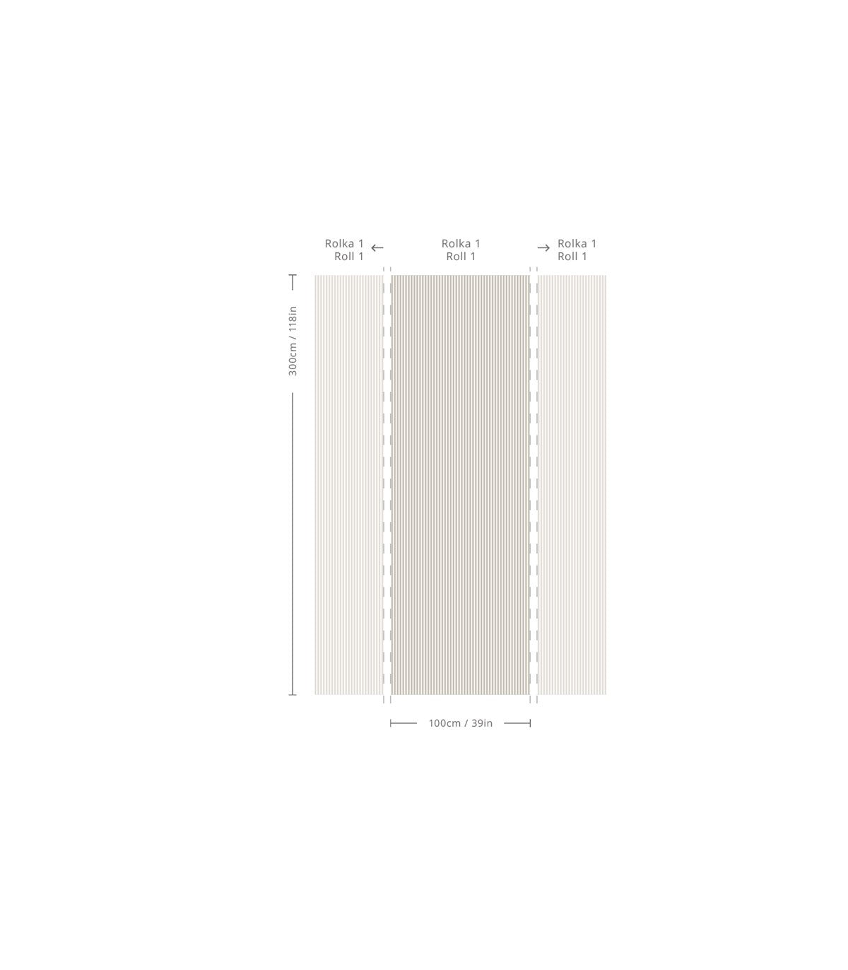 Tapeta Stripe Meadow Mist