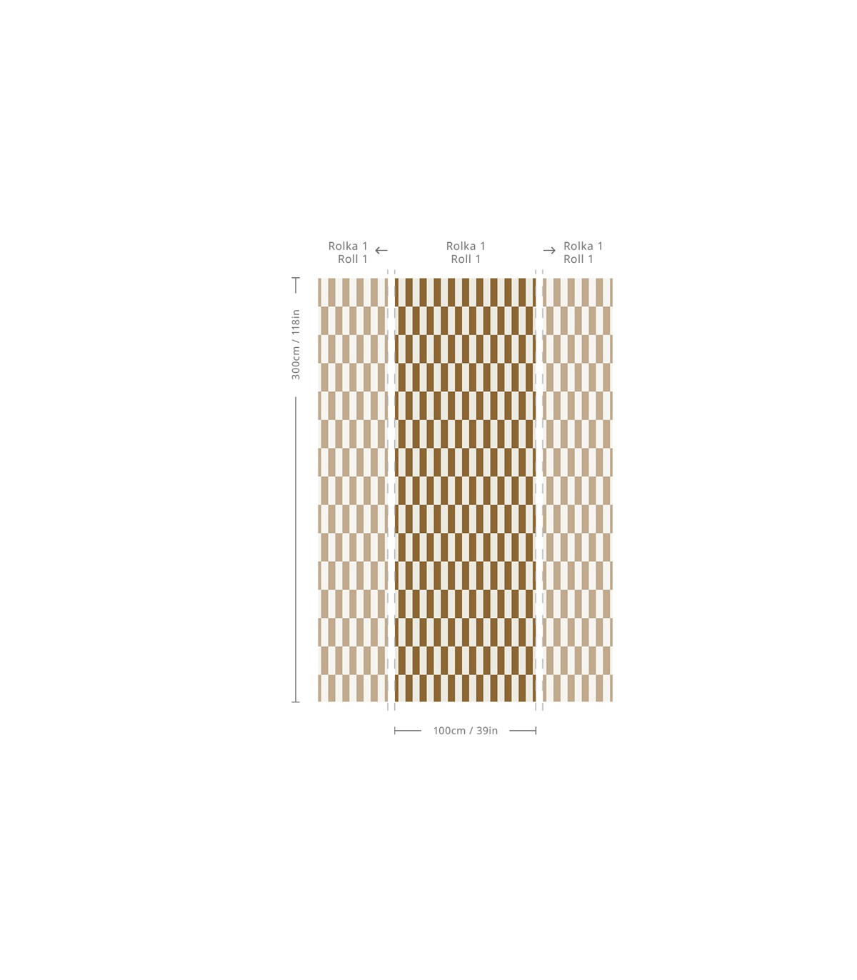 Tapeta Tetris Brown