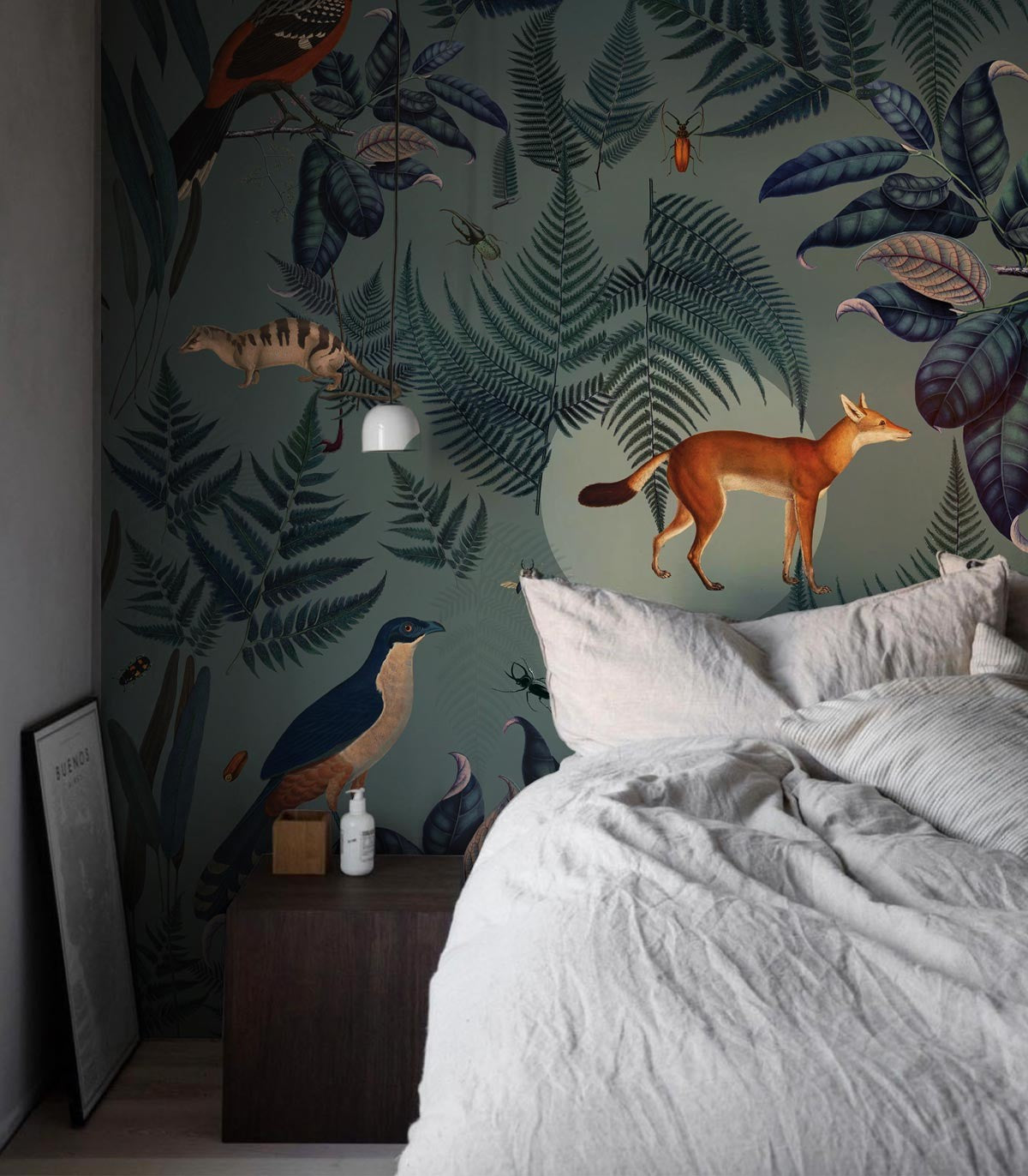 Tapeta Turquoise Fern