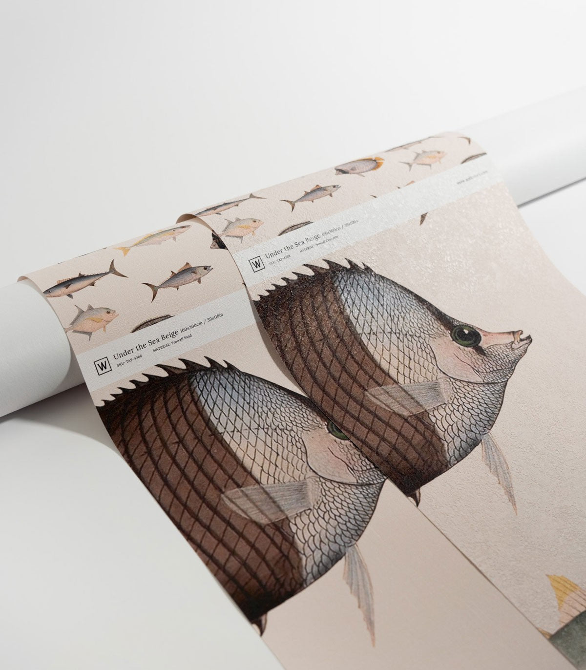 Tapeta Under the Sea Beige