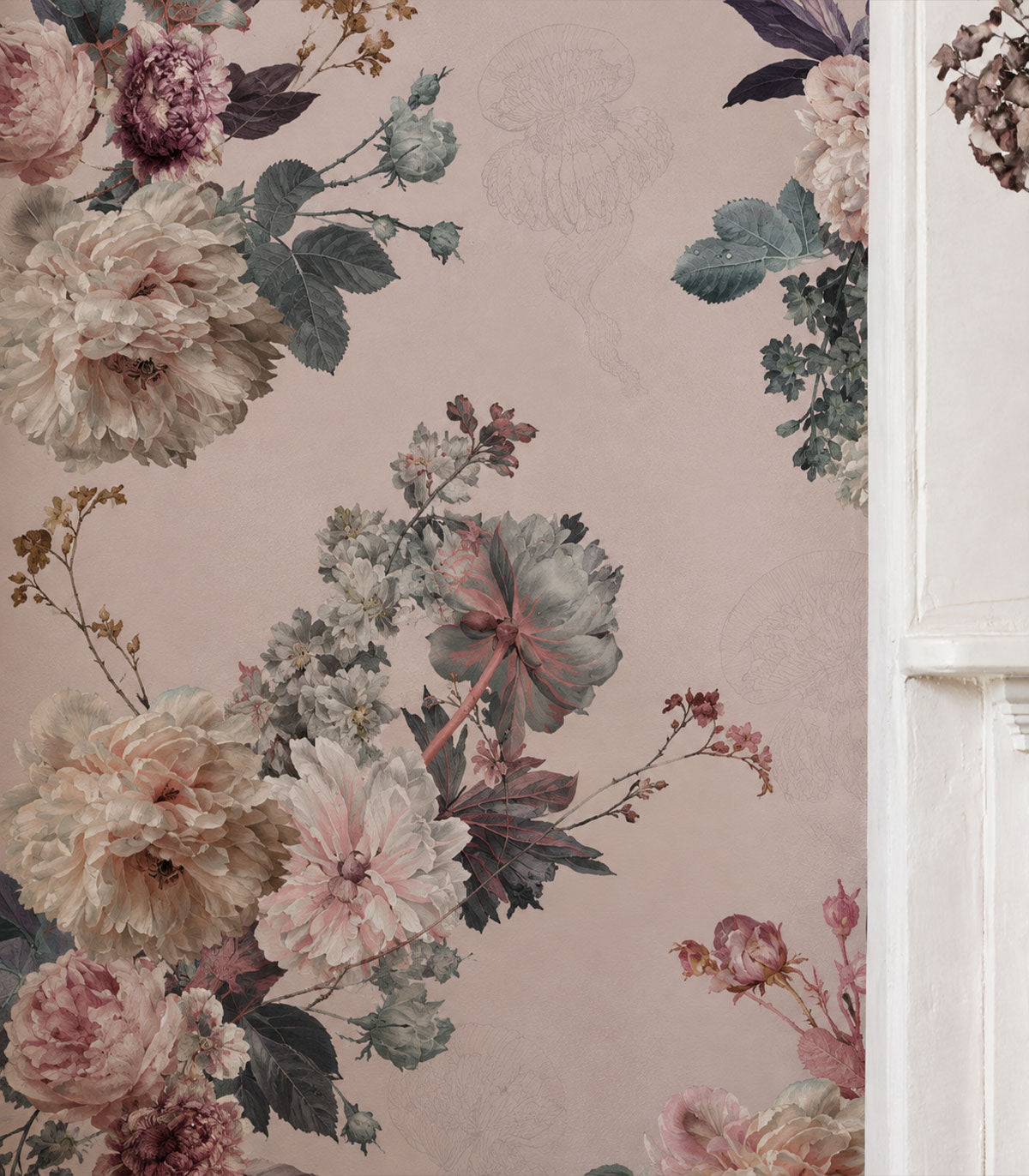 Tapeta Blush Garden Pink