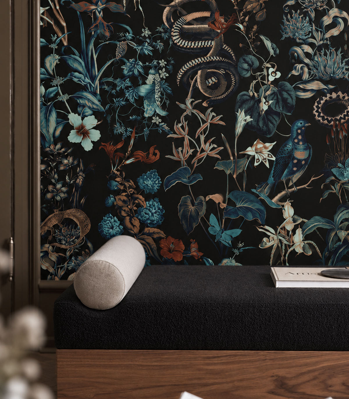 Tapeta Botanic Black