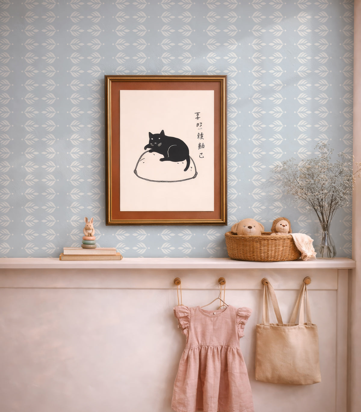 Tapeta Cottage Bloom Deep