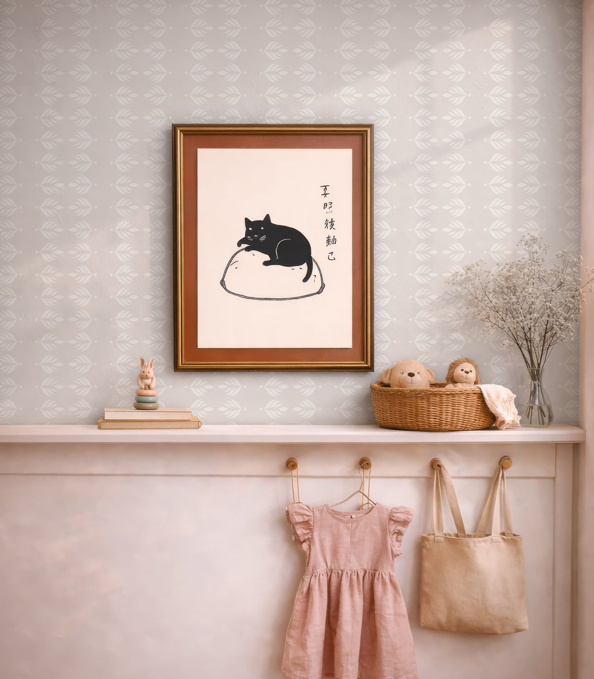 Tapeta Cottage Bloom Deep