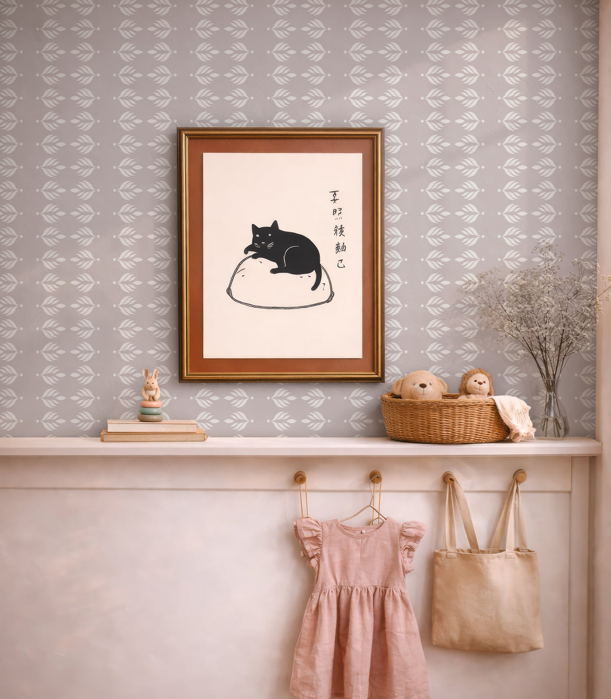 Tapeta Cottage Bloom Deep