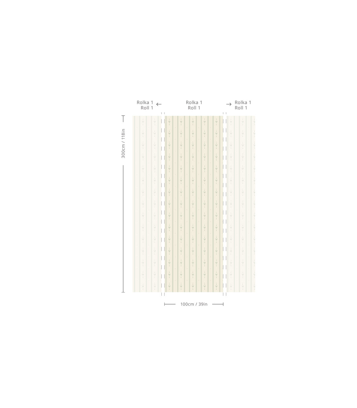 Tapeta Cottage Stripe