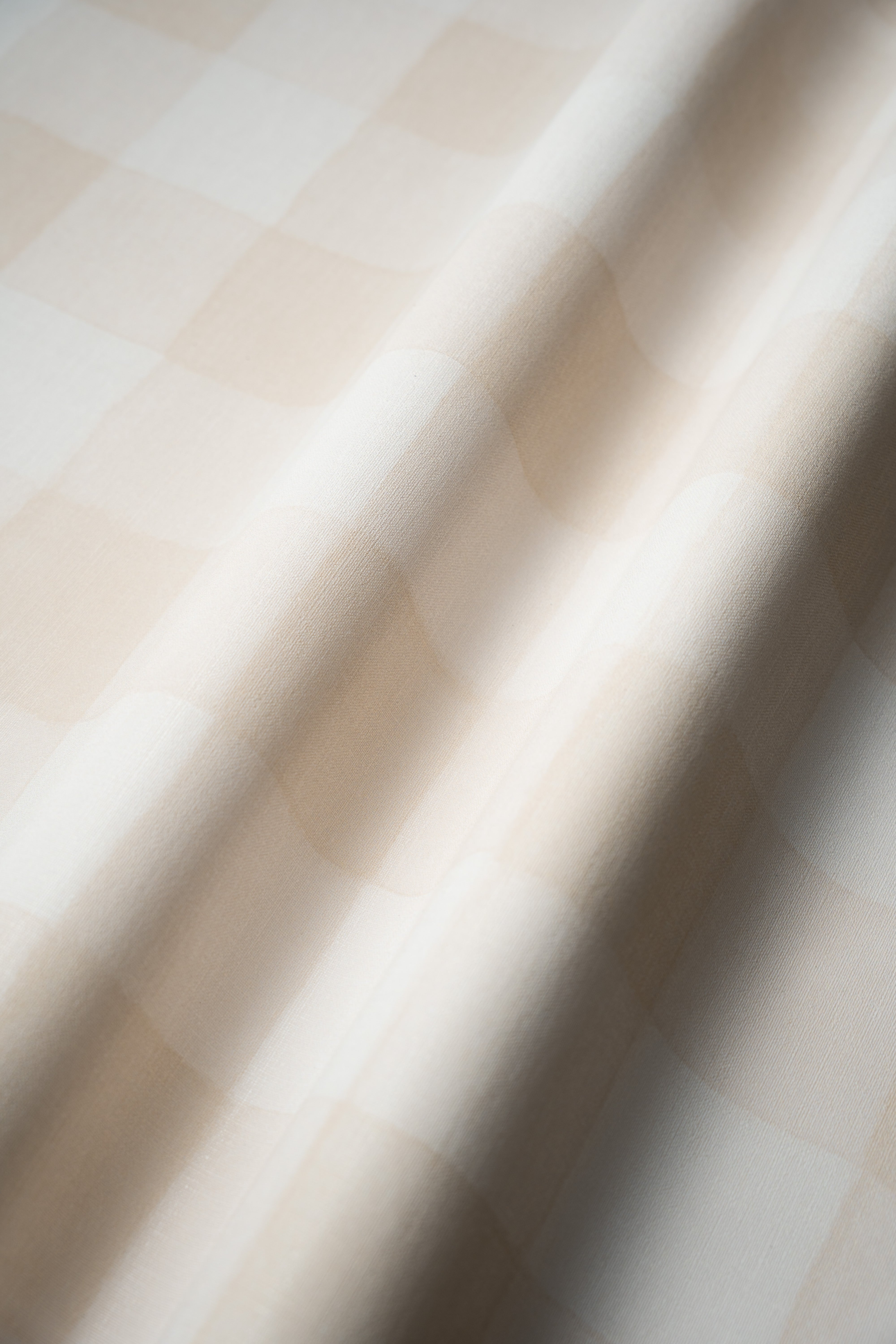 Tapeta Watercolor Checks Oat Beige