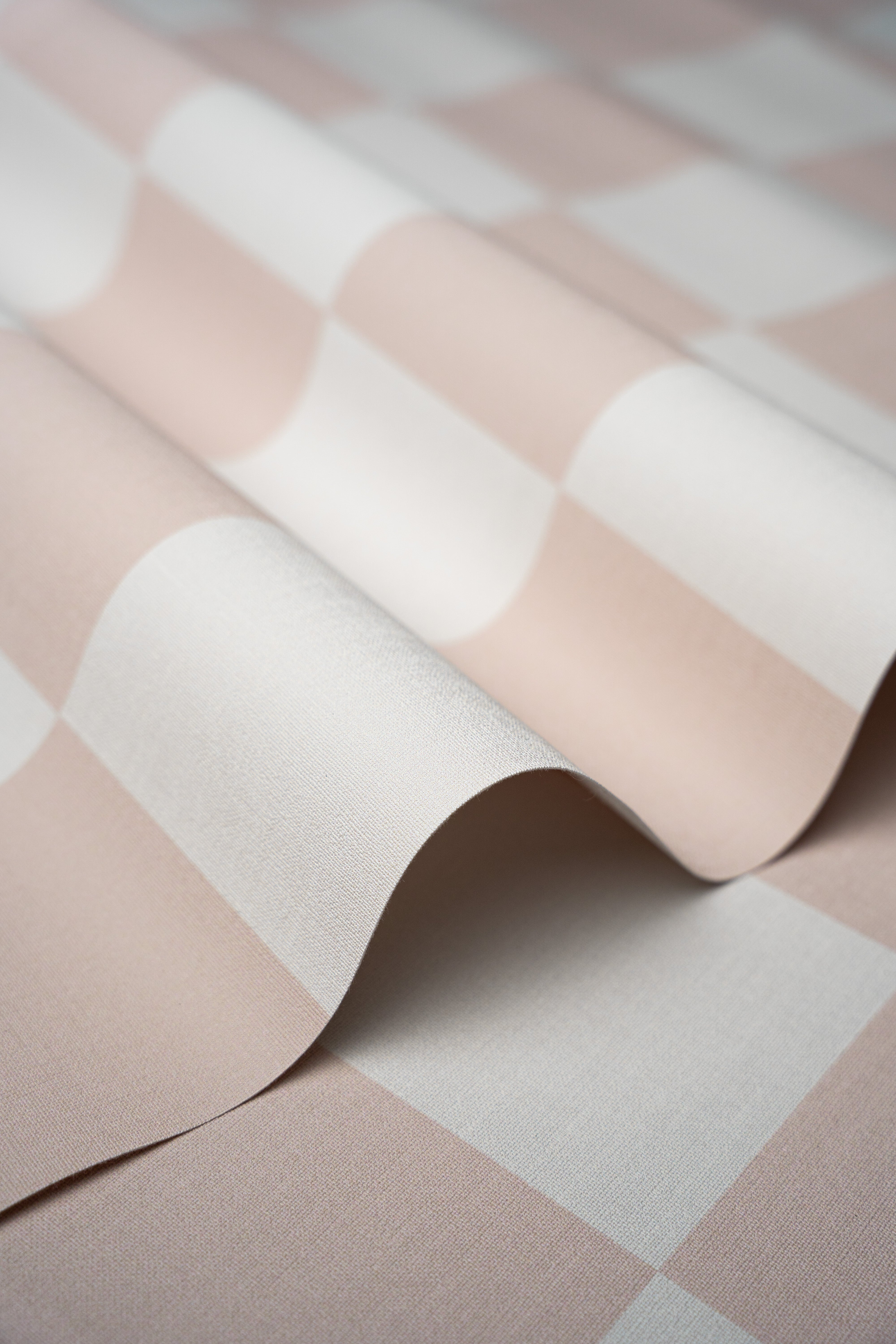 Tapeta Square Checks Light Mocha