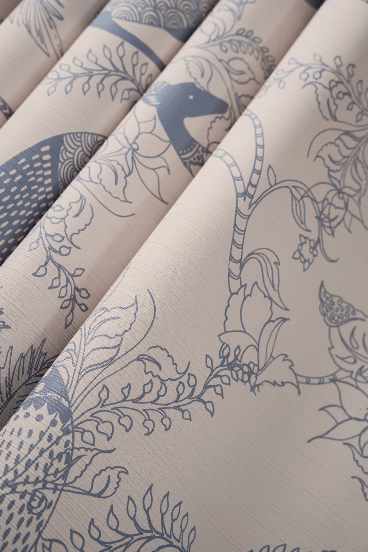 Tapeta Mythical Animals Blue