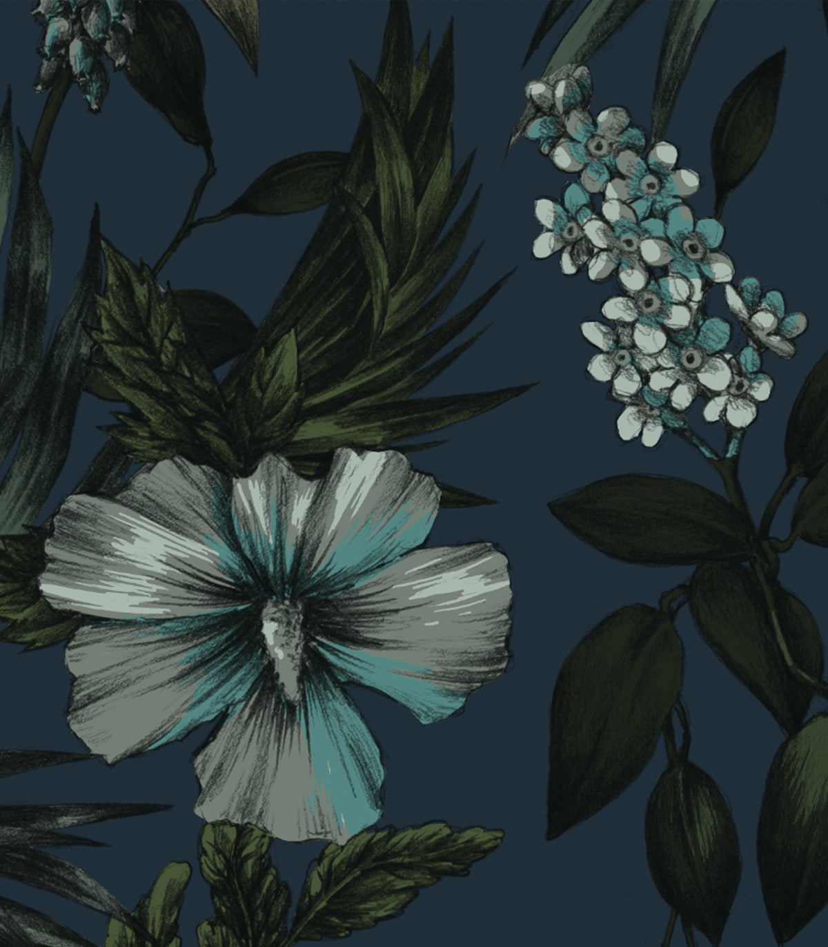 Tapeta Darkness Green