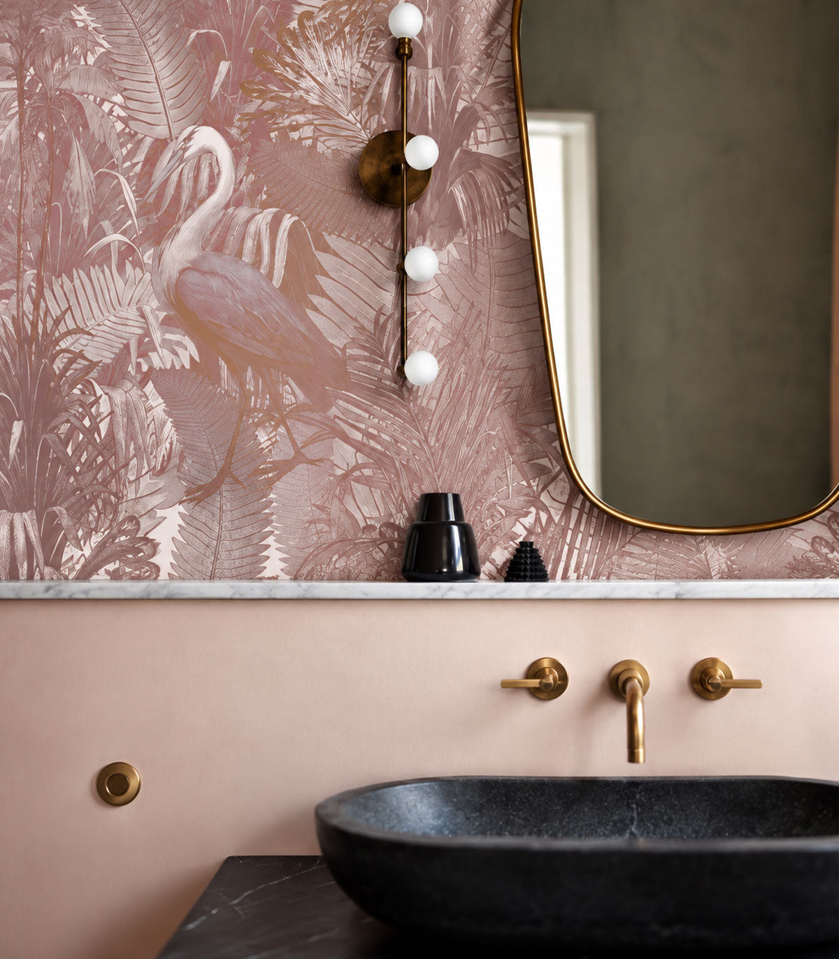 Tapeta Desert Tropics Pink