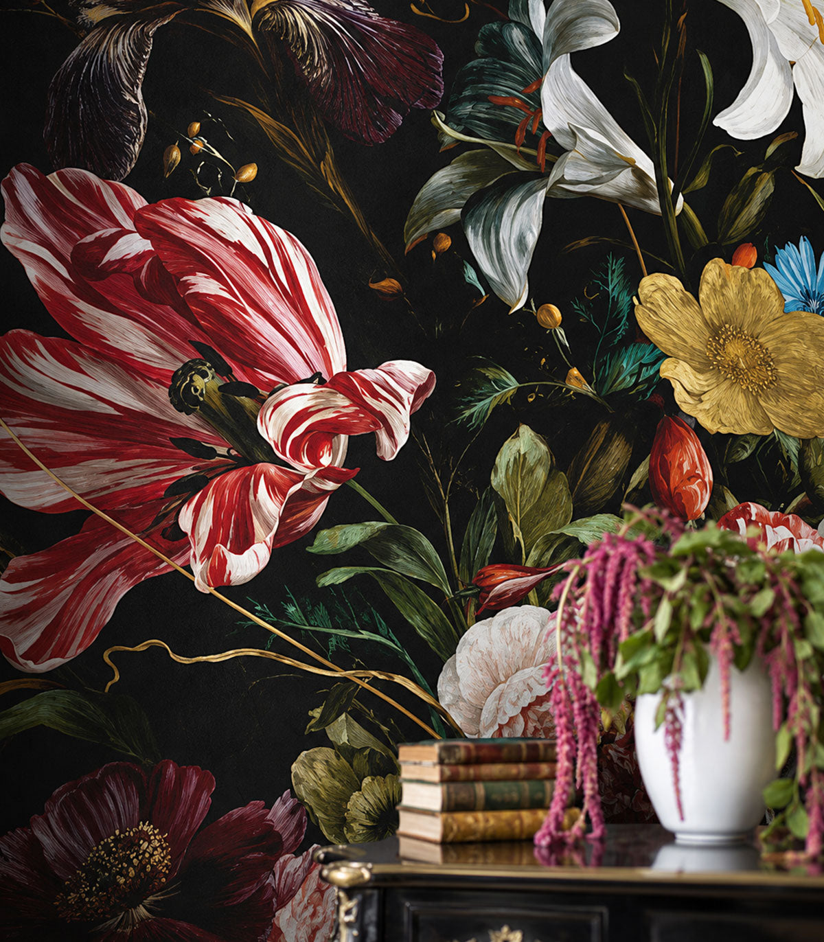 Tapeta Floral Color