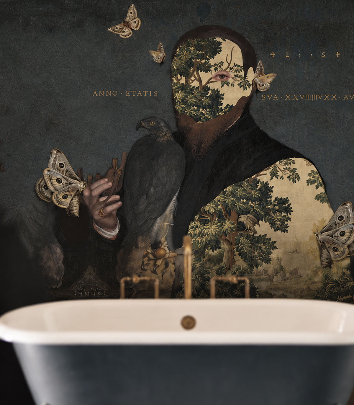 Tapeta Gentleman Moth
