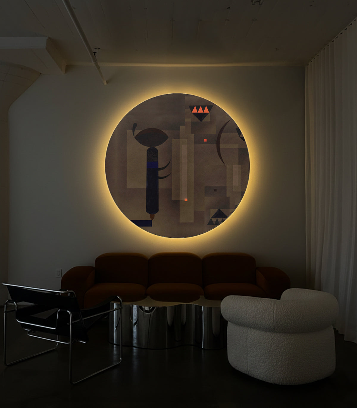 Dots Lighting Gloomy Geometry